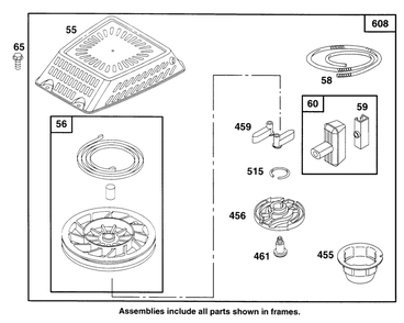 Engine Gts 150 Diagram and Parts List for 22151 6900001 - 6999999 Toro Lawn Mower