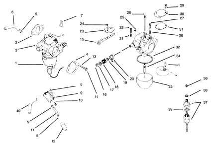 Part Location Diagram of 1535304 Toro Line-Fuel 11.5