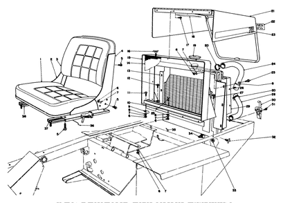 Part Location Diagram of E633008 Toro DISCONTINUED