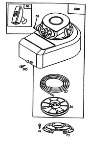 Engine Briggs & Stratton Model 95902-3148-01 Diagram and Parts List for 20181WF 3900001 - 3999999 Toro Lawn Mower