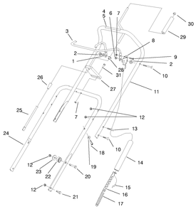Part Location Diagram of 55-9130-01 Toro DISCONTINUED