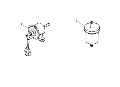 Part Location Diagram of 98-7612 Toro FILTER-FUEL