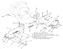 Page C Diagram and Parts List for D1-184801 1983 Toro Lawn Tractor