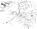Electrical System Diagram and Parts List for A1-114202 1983 Toro Lawn Tractor