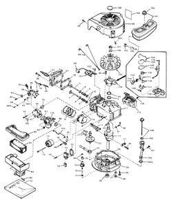 Engine Tecumseh Model Tvs 90-43007a Diagram and Parts List for 18017 9000001 - 9999999 Toro Lawn Mower