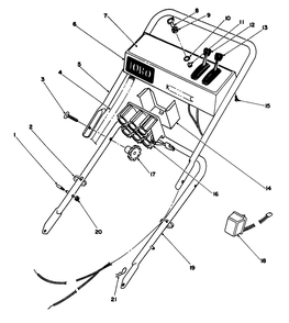 Part Location Diagram of 46-6884 Toro DISCONTINUED