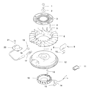Ignition/Electrical Diagram and Parts List for 30177 695001 - 699999 Toro Lawn Tractor Accessories