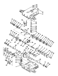 Peerless Transaxle Model 801 A Diagram and Parts List for 57360 9000001 - 9999999 Toro Lawn Tractor