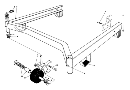 Cutting Unit Model No. 30544 (Continued) Diagram and Parts List for 30754 60001 - 69999 Toro Lawn Tractor