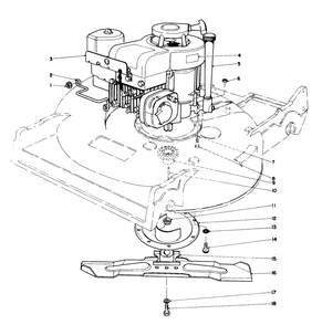 Part Location Diagram of 48-2860 Toro Engine