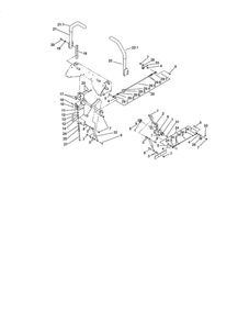 Hydro Control Assembly Diagram and Parts List for 74264 260000001 AND UP Toro Lawn Mower