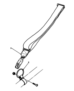 Standard Harness No. 46-2950 (Optional) Diagram and Parts List for 51645 5000001 - 5999999 Toro Trimmer