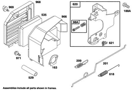 Engine Gts 150 Diagram and Parts List for 20922B 49000001 - 49999999 Toro Lawn Mower