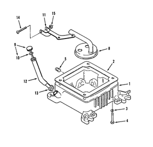 Oil Base Fill Tube And Bracket Power Plus Diagram and Parts List for R1-16O804 2000001 - 2999999 Toro Lawn Tractor
