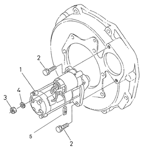 Starter Assembly Diagram and Parts List for 22303TE 990001 - 999999 Toro Lawn Tractor Accessories
