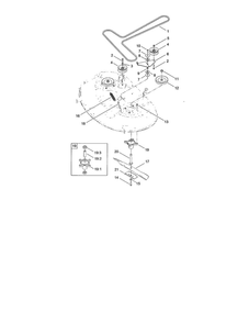 42 Inch Deck Belt/Spindle/Blade Diagram and Parts List for 74624 311000001 AND UP Toro Lawn Mower