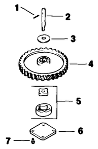 Oil Pump-Engine Kohler Model No. Mv16s-Type 56511 Diagram and Parts List for 30180 100001 - 199999 Toro Lawn Tractor Accessories