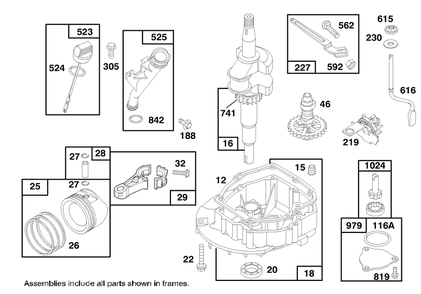 Engine Gts 150 Diagram and Parts List for 20474 6900001 - 6999999 Toro Lawn Mower