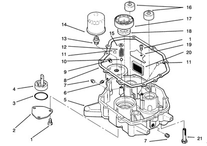 Part Location Diagram of NN10153 Toro DISCONTINUED