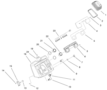 Dash Assembly Diagram and Parts List for 73550 8900001 - 8999999 Toro Lawn Tractor