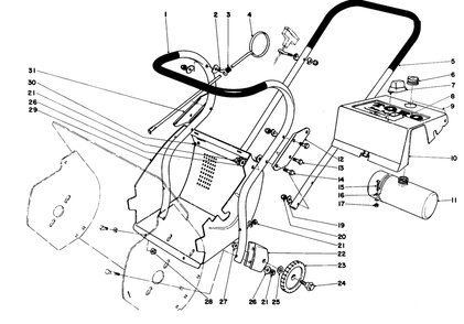 Part Location Diagram of 222-17 Toro DISCONTINUED
