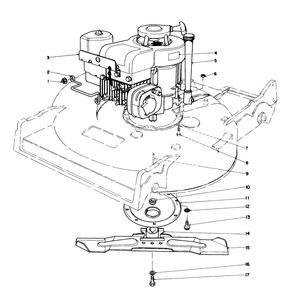 Engine Assembly (Model 22015) Diagram and Parts List for 22015 6000001 - 6999999 Toro Lawn Mower