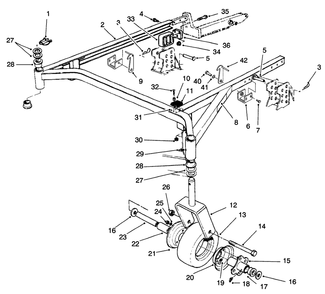 Part Location Diagram of 93-8482 Toro Bracket-Latch
