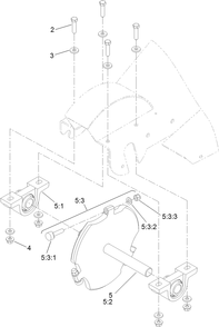 Cutter Wheel Assembly Diagram and Parts List for 22615G 402000000 - 404319999 Toro Stump Grinder