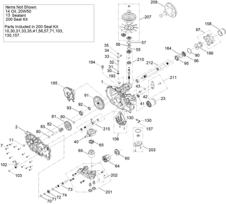 Rh Hydro Assembly No. 161-6353 Diagram and Parts List for 76608 400000000 - 417419999 Toro Lawn Tractor