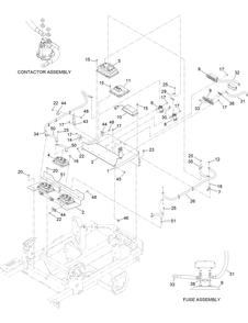 Part Location Diagram of 147-0238 Toro Cable-Battery, Rd Assembly