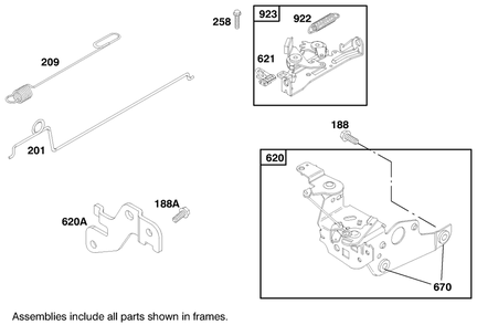 Engine Briggs & Stratton Model 127802-1761-E1 Diagram and Parts List for 21013 8900001 - 8999999 Toro Lawn Mower