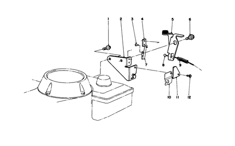 Brake Assembly (Used On Units With Serial No. 6004102 & Up) Diagram and Parts List for 16785 6000001 - 6999999 Toro Lawn Mower