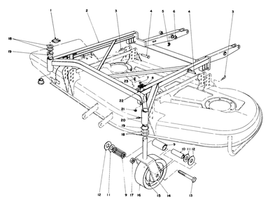 Cutting Unit Model No. 30555 (Continued) Diagram and Parts List for 30775 600001 - 699999 Toro Lawn Tractor