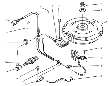 Electric Equipment Diagram and Parts List for 30166 590001 - 599999 Toro Lawn Tractor Accessories