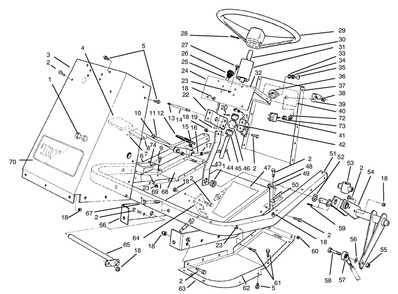 Part Location Diagram of 80-4910 Toro DISCONTINUED