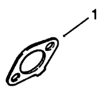 Exhaust-Engine Model No. Mv18s-Type 58543 Diagram and Parts List for 30190 20000001 - 29999999 Toro Lawn Tractor Accessories