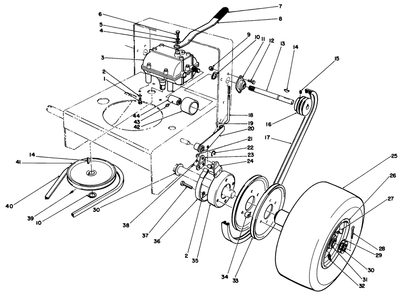 Axle Assembly Diagram and Parts List for 30103 9000001 - 9999999 Toro Lawn Tractor Accessories