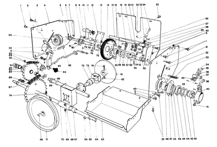 Traction Assembly Diagram and Parts List for 38150 3000001 - 3999999 Toro Snow Blower