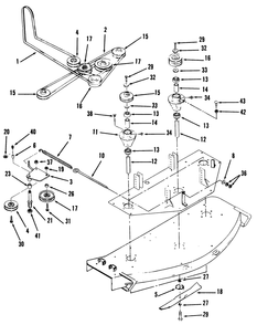 Side Discharge Mowers-50 & 60 In. (127 & 152 Cm) Diagram and Parts List for C5-60ZS03 2000001 - 2999999 Toro Lawn Mower