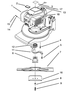 Engine Assembly Diagram and Parts List for 20922BC 59000001 - 59999999 Toro Lawn Mower