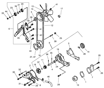 Part Location Diagram of 95-9803 Toro Washer