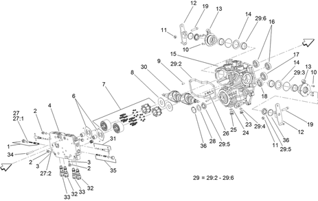 Part Location Diagram of 107-0821 Toro Bearing