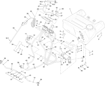 Part Location Diagram of 119-0490 Toro Elbow-Hosebarb