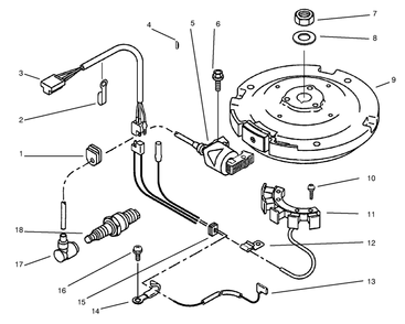 Electric Equipment Kawasaki Model B400v Type R300 Diagram and Parts List for 30167 790001 - 799999 Toro Lawn Tractor Accessories