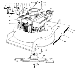 Engine Assembly (Model No. Vmg6) Diagram and Parts List for 20526C 7000001 - 7999999 Toro Lawn Mower