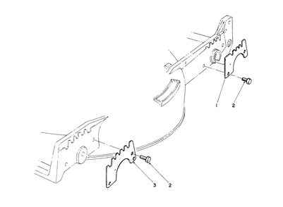 Wear Plate Model No. 49-4080 (Optional) Diagram and Parts List for 20680 0000001 - 0999999 Toro Lawn Mower