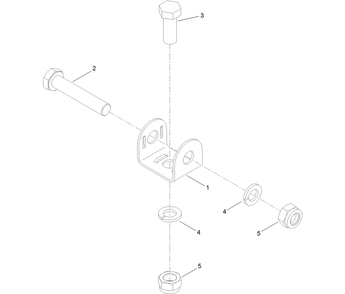 Light Mount Kit Assembly No. 140-6698 Diagram and Parts List for 2937  Toro Lawn Tractor