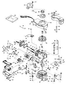 Engine Tecumseh Model No. Tvs100-44001 (Continued) (Used On Units With Serial No. 7000001-7004102) Diagram and Parts List for 20588 7000001 - 7999999 Toro Lawn Mower