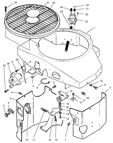 Part Location Diagram of NN10863 Toro DISCONTINUED