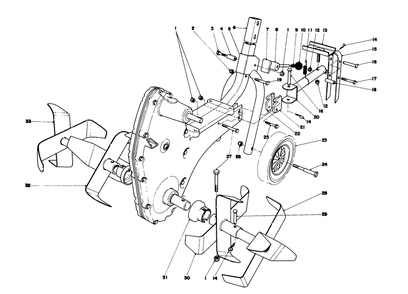 Part Location Diagram of 274200 Toro Valve Lever